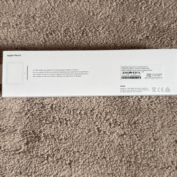 Apple Pencil BRANDNEW-NEVER USED
2nd Generation - Picture 3 of 3